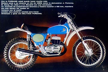 BUL4 - BULTACO '74-76 PURSANG FRONT FENDR