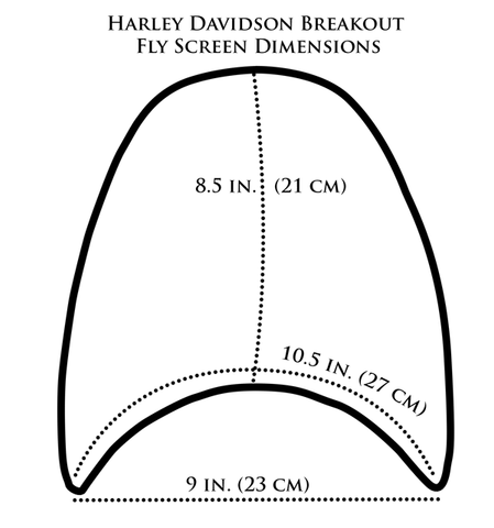 Harley Breakout Dimensions