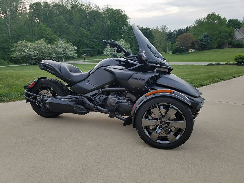 Can Am Spyder F3 and F3-S (Only fits existing Blue Ridge mounting